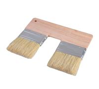 Cepillo ergonómico de doble cabeza para diferentes técnicas de pintura y medios incluso recubrimiento en pintura al óleo acrílica