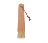 Cepillo ergonómico de limpieza de café para eliminar los posos de café del espacio de trabajo y accesorios, diseñado para proporcionar una limpieza profunda sin dañar las superficies (marrón4)