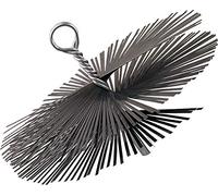 cepillo espiral - cepillo de acero, diámetro 200 mm, resistente y duradero, ideal para desbastar y limpiar superficies metálicas.