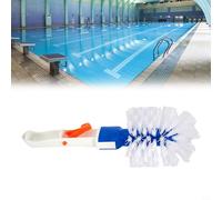 Cepillo esquinero de piscina, para poste telescópico de 1.2 a 1.3 pulgadas de diámetro, para limpiar piscinas, spas y estanques por encima de R9Z3