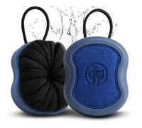 Cepillo Exfoliante de Ducha 2 en 1 para el Cuerpo (Paquete de 2) - Cepillo de Ducha Ergonómico con Alta Espuma, Cepillo Exfoliante de Baño Tipo Esponja Loofah para Hombre y Mujer, Ideal para Viaje