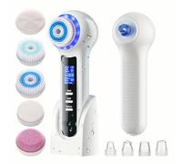 Cepillo Exfoliante Facial Recargable NYSDM, Cepillo Limpiador Facial, removedor de Puntos Negros, Exfoliante al vacío, Limpieza Profunda de poros.