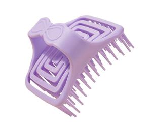Cepillo exfoliante para el cuero cabelludo, masajeador de champú hueco de 12 cm, peine de baño, cuidado corporal para familiares, amigos, amantes, masaje relajante en la ducha, accesorio de
