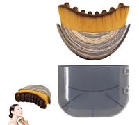 Cepillo facial de contorno linfático, cepillo facial linfático suave y seco, masajeador de drenaje linfático para un aspecto naturalmente esculpido, suave en toda la piel, fácil de transportar y usar