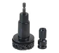 Cepillo for cubo de rueda coche, rectificadora for, herramienta for eliminar óxido, pulido discos freno(No Battery)