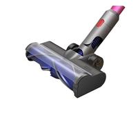 Cepillo For Suelos Con Transmisión Directa Turbo For Aspiradora Dyson V7V8V10V11V15 Con Luz LED Y Cabezal De Cepillo Antienredos Con Luz Verde.