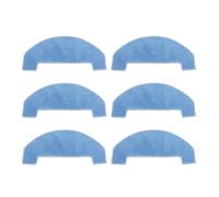 Cepillo Fregonas con Filtro HEPA Compatible con Dreame Mova E10 / Trouver E10 / Compatible con Ultenic D10 / T10 Lite/Compatible con Proscenic Q8 MAX/Accesorios(6 Mop)