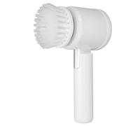 Cepillo Giratorio de Mano, Fregador Giratorio Eléctrico Plegable con Cabezales de Cepillo de Esponja Y PP, Fregador Motorizado de Arranque con un Botón para Bañera, Azulejos, Lechada, Fregadero, Cocin