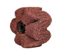 Cepillo giratorio de trefilado para herramientas neumáticas con estructura de molino de viento para acabado de ranura de madera de metal (80#)