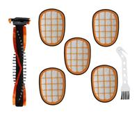 Cepillo giratorio y filtros de repuesto compatibles con Philips SpeedPro Max - Compatible con los modelos FC6822/FC6827/FC6812/FC6813/FC6904. Accesorios for aspiradoras.(6pcs)