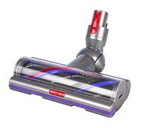 Cepillo High Torque para Dyson V7 V8 V10 V11 V15 - Cabezal de Cepillo Anti-Enredos Motorbar con Aspiración Ajustable - Recambio de Cepillo Motorizado para Suelos Duros y Alfombras