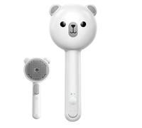 Cepillo humeante para gatos, cepillo de pulverización para mascotas | Cat Hair Brush Brushing Peine con pulverización integrada,Soportes de limpieza, cómoda herramienta de depilación y tor