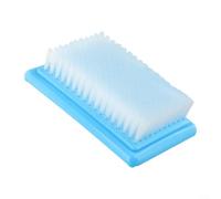 Cepillo inferior de fieltro de lana para bordado, costura y manualidades, herramienta de limpieza de cerdas suaves para sombreros, alfombras, ropa, 4.25 x 3.45 x 1 pulgadas (grande)