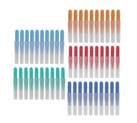 Cepillo Interdental, Cepillo Interdental de Dientes Compacto de 50 Piezas para Uso Diario