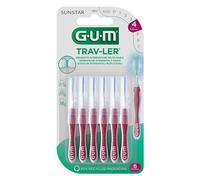 GUM® cepillo interdental proxabrush viaje 6uds