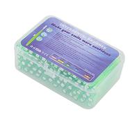 Cepillo Interdental, Hilos Dentales Limpiadores de Tirantes Finos con para Adultos, Niños, Cuidado de Ortodoncia, Palillo de Dientes (Verde)