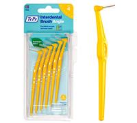 Cepillo Interdental TePe Angulado, Amarillo, 0,7 mm/ISO 4, 6 ud.