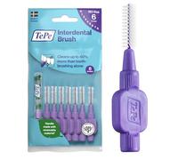 TePe Bolsa de 6+2 cepillos interdentales Iso 6 morados de 1,1 mm de regalo
