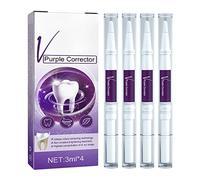Cepillo Interdental Tepe Rojo Pluma de dientes tonificante púrpura Blanqueamiento de dientes Limpieza de manchas de dientes Cuidado bucal Blanqueamiento de dientes púrpura Eliminación Dientes Blancos
