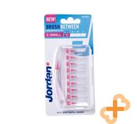CEPILLO JORDAN ENTRE XS Para Hilo Dental Entre Dientes 0.4 Mm 10 Pcs.