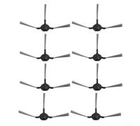 Cepillo Lateral Anti-Enredo para Teendow D10s Vexilar para w7(8pcs) | anti-enredo, cerdas nylon anguladas, esquinas profunda, compatible D10s/W7