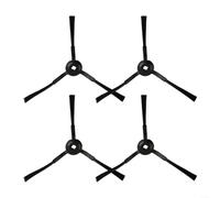 Cepillo lateral Blaupunkt para BlueBot, para aspiradora robot Xtreme BPK-VCBB1XTE y VRillo J300, 4 piezas de repuesto con cerdas de nailon ABS para limpieza de esquinas de bordes