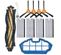 Cepillo Lateral Central Con Filtro, Compatible Con Cecotec, Compatible Con Conga, 990 1190, Repuestos, Accesorios, Consumibles For Robot Aspirador.(Set b)