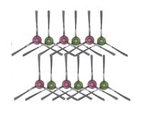Cepillo Lateral, Compatible Con Deebot, Robot Aspirador Ozmo 920 950 T5 T8 T8 Aivi T9 N7 N8 N8+ N8 Pro X1Omni /Turbo/Plus T10 Plus, Evita Enredos(12pcs)