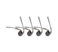 Cepillo Lateral, Compatible con Roborock Qrevo Edge | Cepillo lateral de repuesto for Robot aspirador EdgeC S5A 5AE Curv CurvC Curv S5X(4pc)
