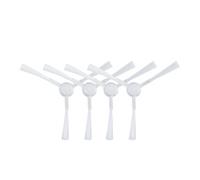 Cepillo Lateral, Compatible Con Xiaomi, Piezas De Aspiradora S20 | Ajuste D106, Cepillo Lateral, Pieza De Repuesto, Fácil Instalación.(White 4pcs)