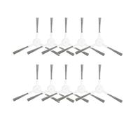 Cepillo lateral, compatible con Xiaomi, robot aspirador X20+ / X20 Plus S20+ / S10 Plus, y con Dreame, robot aspirador L10s Ultra / L10 Ultra.(White10pcs)