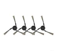 Cepillo lateral de aspiradora robot compatible con Mova S70 Roller S70 Ultra Roller S70 Pro Roller modelos de rodillos cerdas de nailon para eliminación de escombros de esquinas, rendimiento de