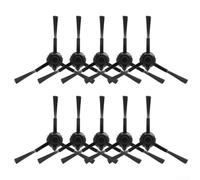 Cepillo lateral de repuesto, paquete de 10 para robot aspirador compatible con X-Plorer Series 70/140/140+ y Explorer Series 75 S Max Limpieza eficiente de esquinas de larga duración Limpieza del