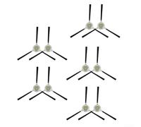 Cepillo lateral de repuesto para aspiradora robot Cecotec Y70, juego de 10 piezas, cerdas de plástico+nailon, limpieza eficiente de esquinas, fácil instalación