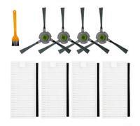 Cepillo lateral de repuesto para aspiradora robótica Lefant U180, M210 Pro, accesorio de filtro reutilizable