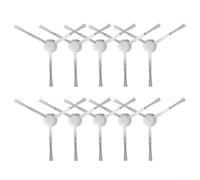 Cepillo lateral de repuesto para Conga 15090 16090 AI SpinArm Home&Wash, compatible con robot aspirador, 4 unidades de plástico + nailon para Edge Clea (10 unidades)