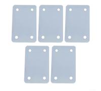 Cepillo lateral de repuesto para robot aspirador Vexilar W6, paquete de 4 cepillos de limpieza de esquinas y bordes, cerdas de plástico y nailon, compatible con robótica para una limpieza profunda de