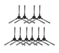 Cepillo lateral de repuesto para robot Nedis 3/5 pares compatible con WIFIVCR001CBK para una mejor eliminación de polvo y desechos en suelos (5 pares)