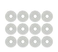 Cepillo Lateral De Rodillo, Filtro HEPA, Paño De Mopa, Bolsa for Polvo, Compatible con Ecovacs DEEBOT X5 OMIN/X5 Pro OMIN, Accesorios De Aspiradora Robótica(12 Mop)
