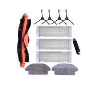 Cepillo Lateral De Rollo Filtro Hepa Compatible con Xiaomi Compatible Mijia Mop Pro STYTJ02YM/VIOMI V2 Pro/V3 Accesorios Piezas Aspiradora Pad(Pink)