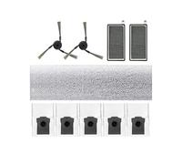 Cepillo lateral, filtro HEPA, paño de fregona, bolsa for polvo, compatible con DREAME Aqua10 Ultra, kit de accesorios for robot aspirador con rodillo piezas de repuesto