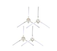Cepillo Lateral For Aspiradora, Compatible Con Rowenta Smart Force Essential Aqua, Repuestos For Cepillo Lateral.(4pcs)