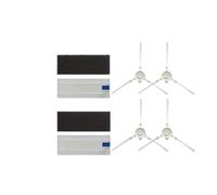 Cepillo Lateral for Robot Aspirador, Compatible Con Tefal, | Aspiradora Robótica Explorer/ X-plorer Serie 20 40 50 Smart Force(Set 2)