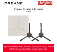 Dreame Cepillo Lateral de Repuesto para Robots Aspiradores Dreame L10s Pro/D9s Plus/L20 Ultra/L10s Pro Ultra/L10s Pro Gen 2/L10s Plus/S10/S10 Plus, Forma Helicoidal para Eliminar la Suciedad