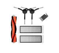 Cepillo Lateral Principal Compatible con Xiaomi Mi Robot 1/ 1S SDJQR01RR SDJQR02RR SDJQR03RR Roborock E3, S4, S4 MAX, S5 Accesorio for Aspiradora(Set B-6PCS)