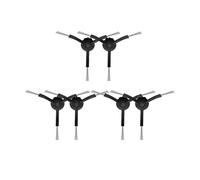 Cepillo Lateral Principal Compatible con Xiaomi Mi Robot 1/ 1S SDJQR01RR SDJQR02RR SDJQR03RR Roborock E3, S4, S4 MAX, S5 Accesorio for Aspiradora(Side Brush B-6PCS)
