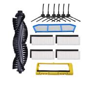 Cepillo lateral principal de repuesto para robot aspirador ILife A40 A4S Polaris PVCR 0826 0726W 0833 (juego 7)