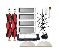 Cepillo Lateral Principal, Filtro, Mopa, Rueda Delantera, Compatible Con Xiaomi Y Roborock E20, E202, E202-00 Y E202-02. Kit De Limpieza For Robot Aspirador.