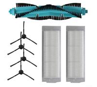 Cepillo lateral principal y kit de filtro para Cecotec para Conga 11090 piezas de aspiradora para mejorar el alcance de limpieza y la extracción de polvo