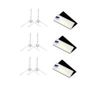Cepillo lateral y filtro HEPA las series compatible con Tefal Rowenta Explorer 20/40/50/75, RR7387wh, RG7687/RR7687WH - Piezas for aspiradoras robóticas(6)